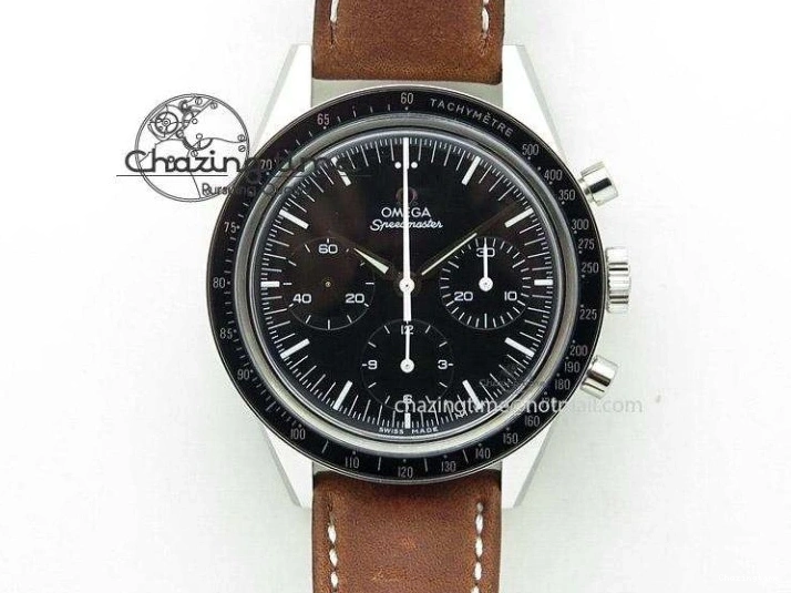 0415 De Ville Power Reserve YG MKF 1:1 Best Edition White Dial on Brown Leather Strap A WrinkleFree 7755